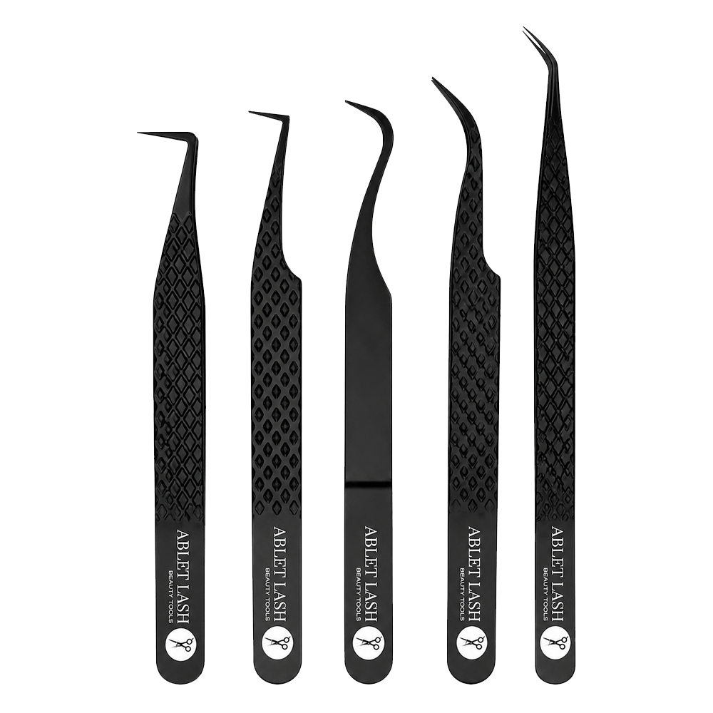 Blackest collection tweezers